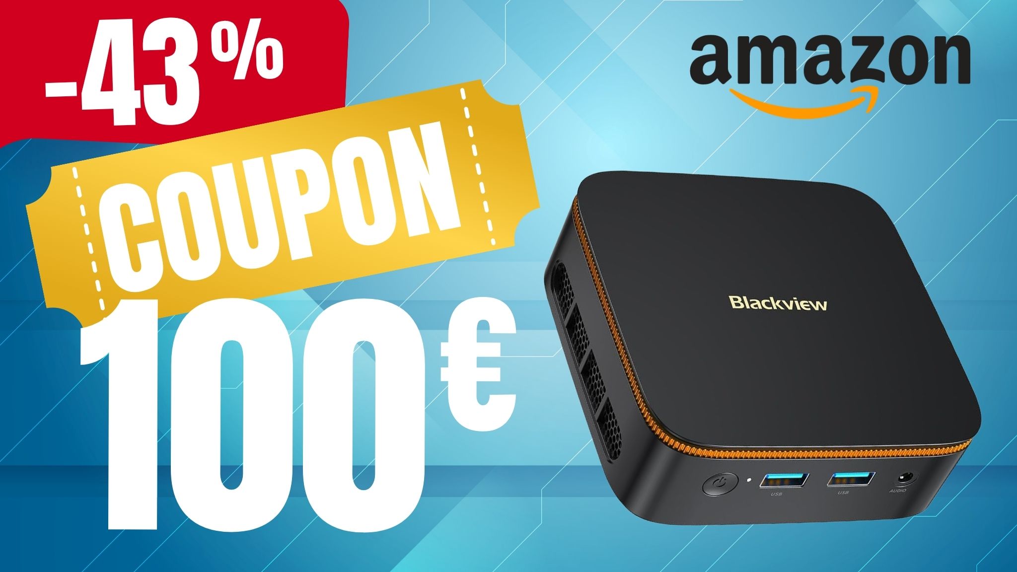 Offerta Blackview MP20: il mini PC ora scontato del 43%!