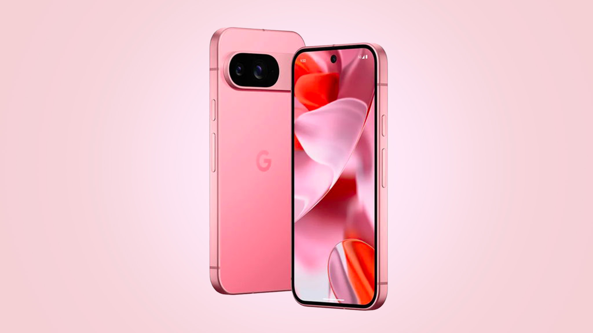 google pixel 10 sfondo rosa