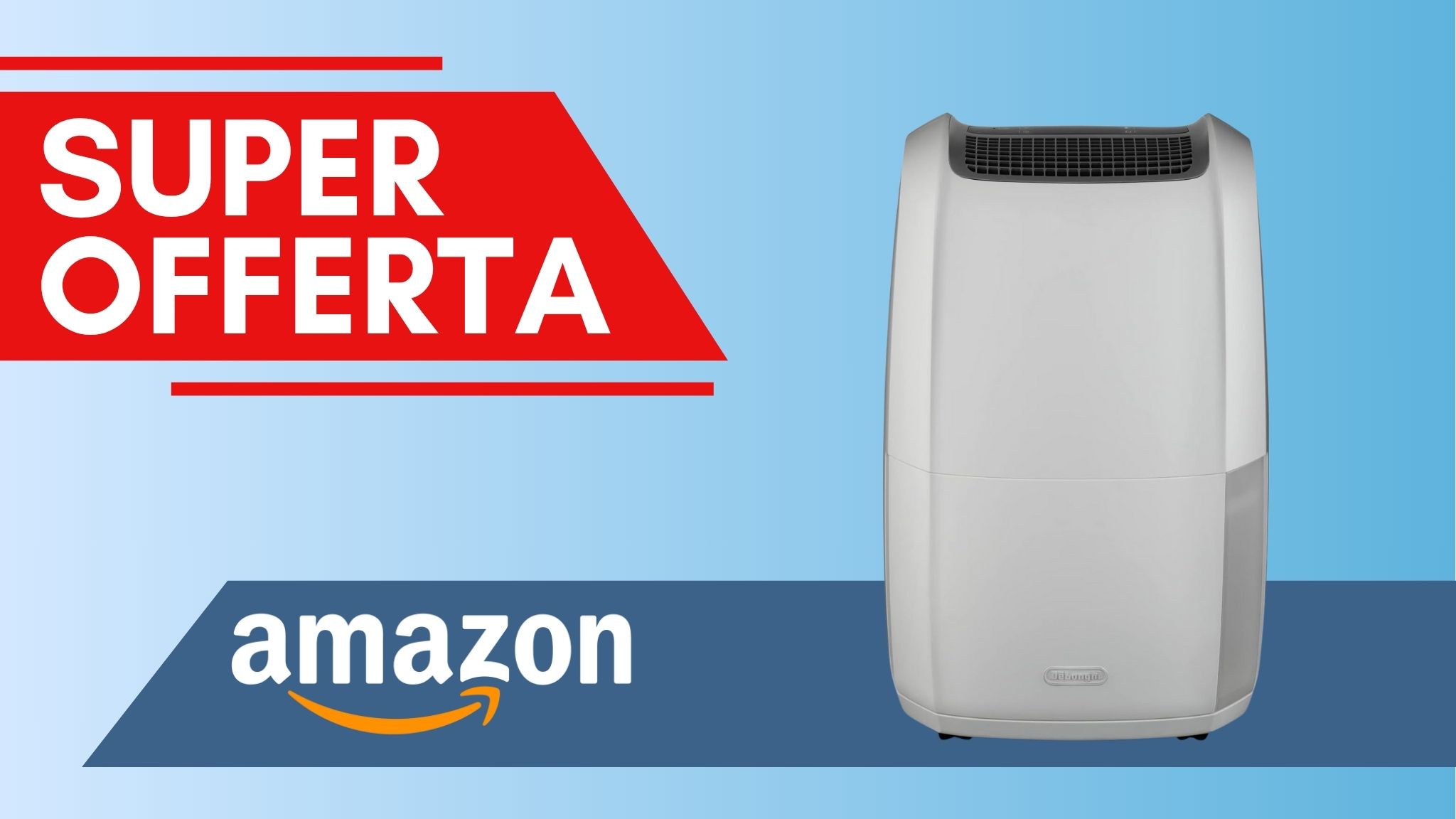 Deumidificatore De’Longhi in sconto oggi: elimina l’umidità in modo efficace