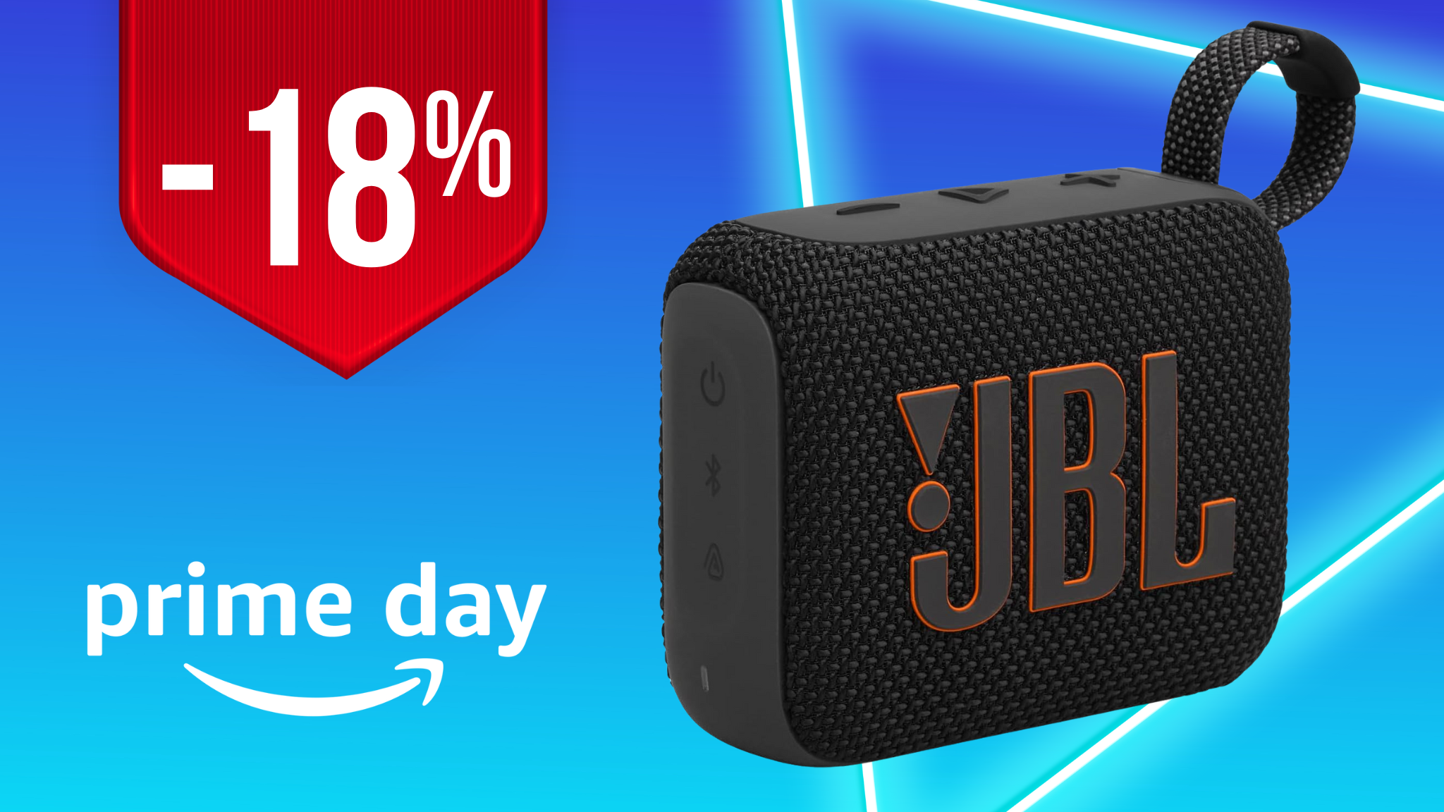 JBL GO 4 impermeabile a un prezzo imbattibile in esclusiva per il Prime Day 2025