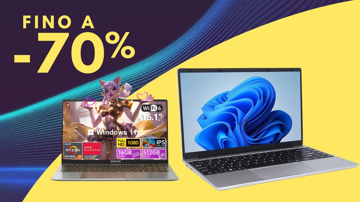 Laptop in super offerta per gli sconti estivi di AliExpress