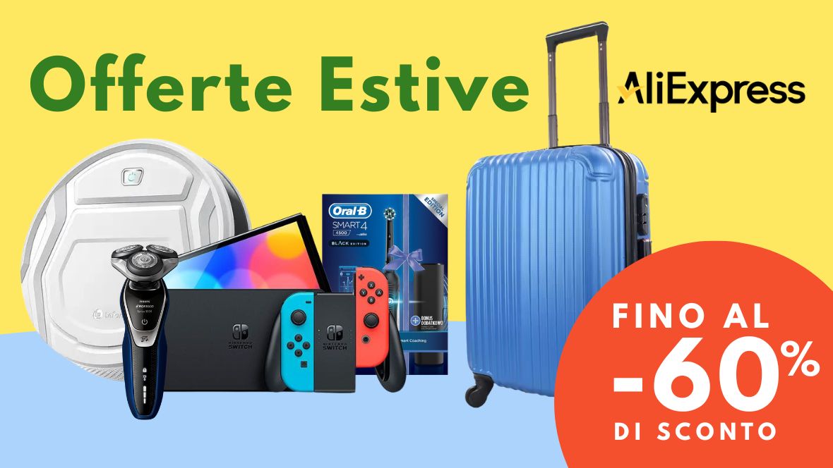 Offerte estive: ecco la selezione degli sconti migliori di AliExpress (Coupon esclusivi)