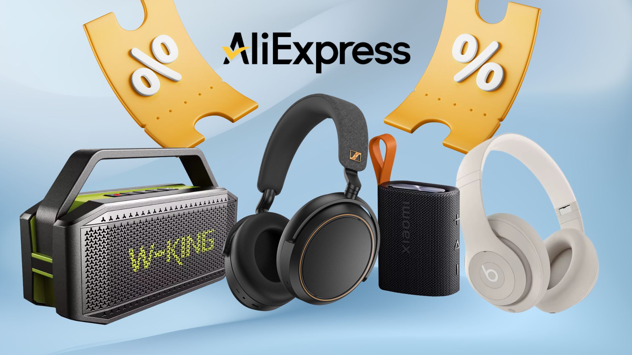 Offerte imperdibili (e coupon esclusivi) su cuffie e speaker dei migliori brand su AliExpress