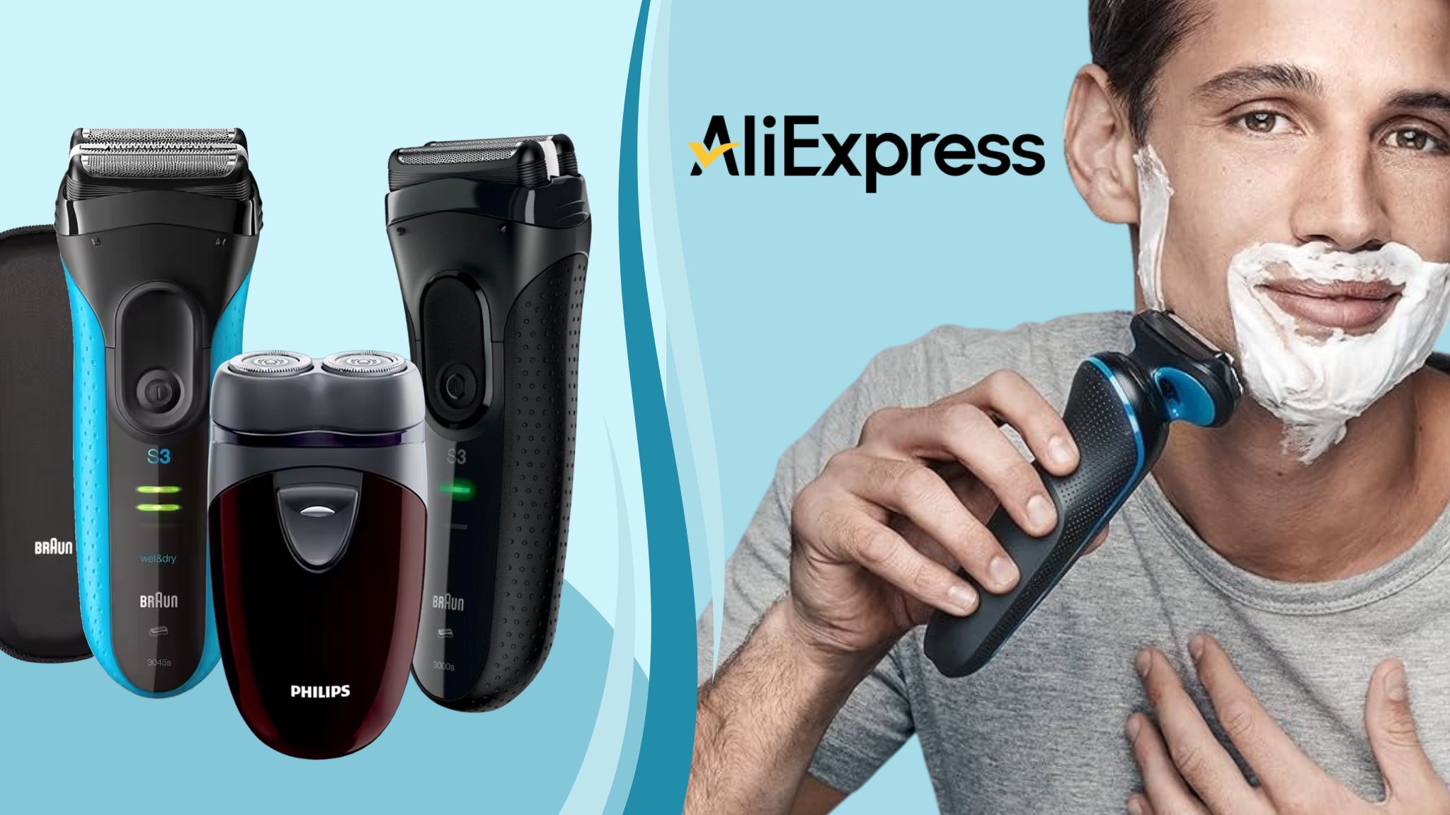I migliori rasoi da barba scontati fino al 76% su AliExpress per le Offerte Estive