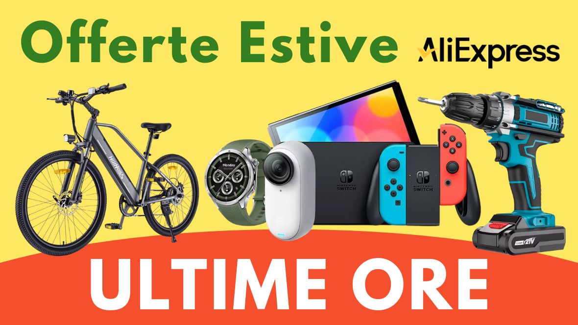 Offerte Estive Aliexpress (ULTIME ORE): i top 20 più venduti con coupon esclusivi