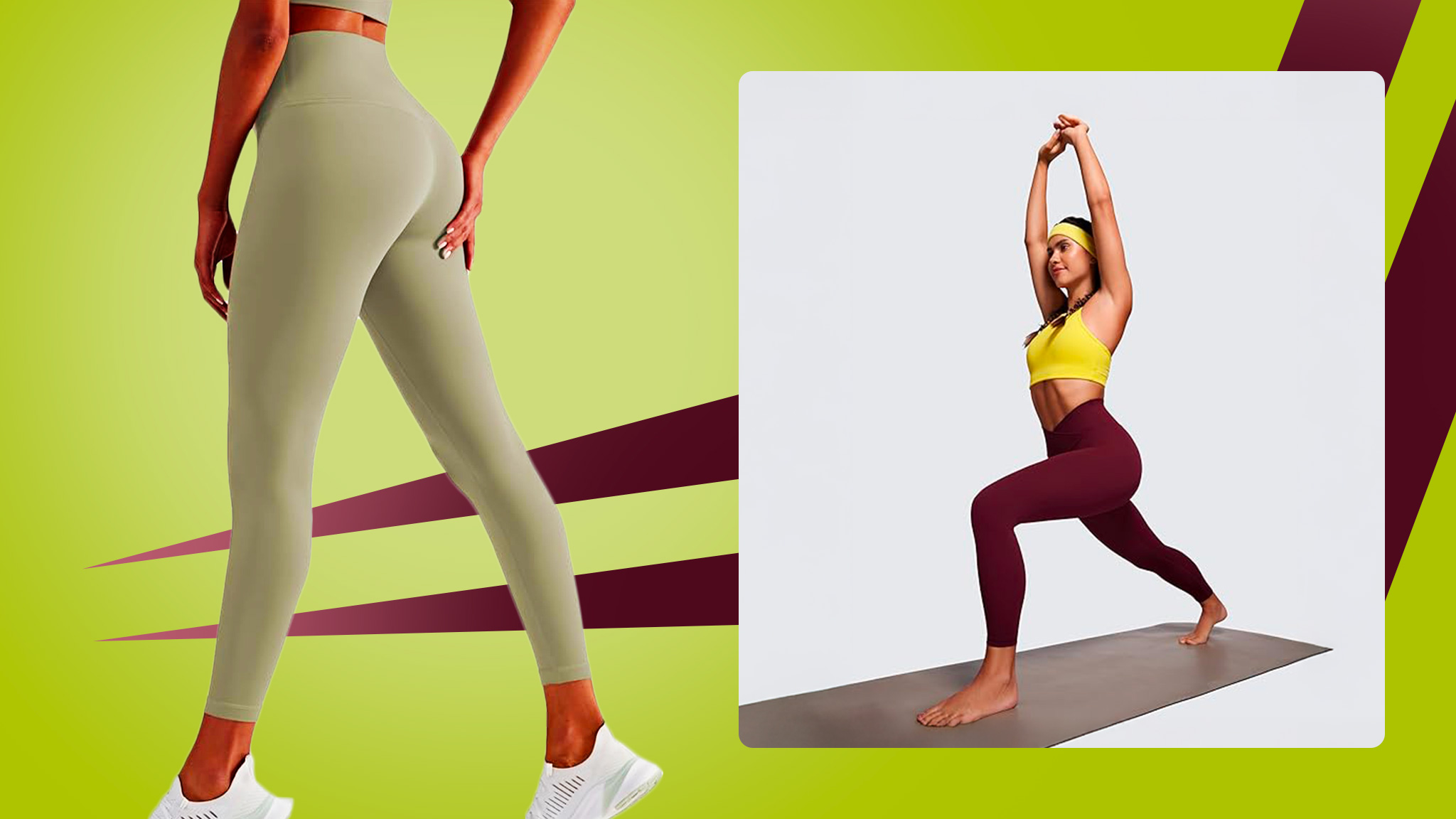 Leggings per yoga e pilates: i modelli migliori per allenarsi in totale comfort