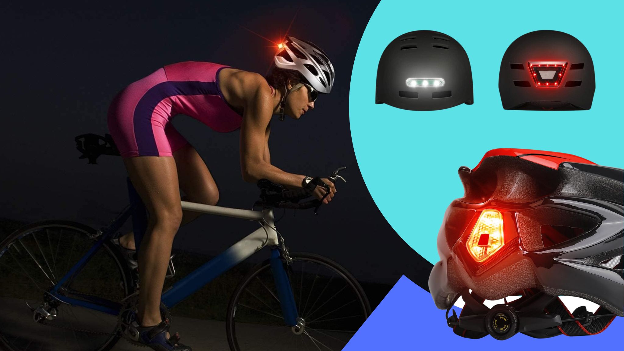 Casco da bici con luce integrata: 5 modelli sicuri per pedalare anche al buio