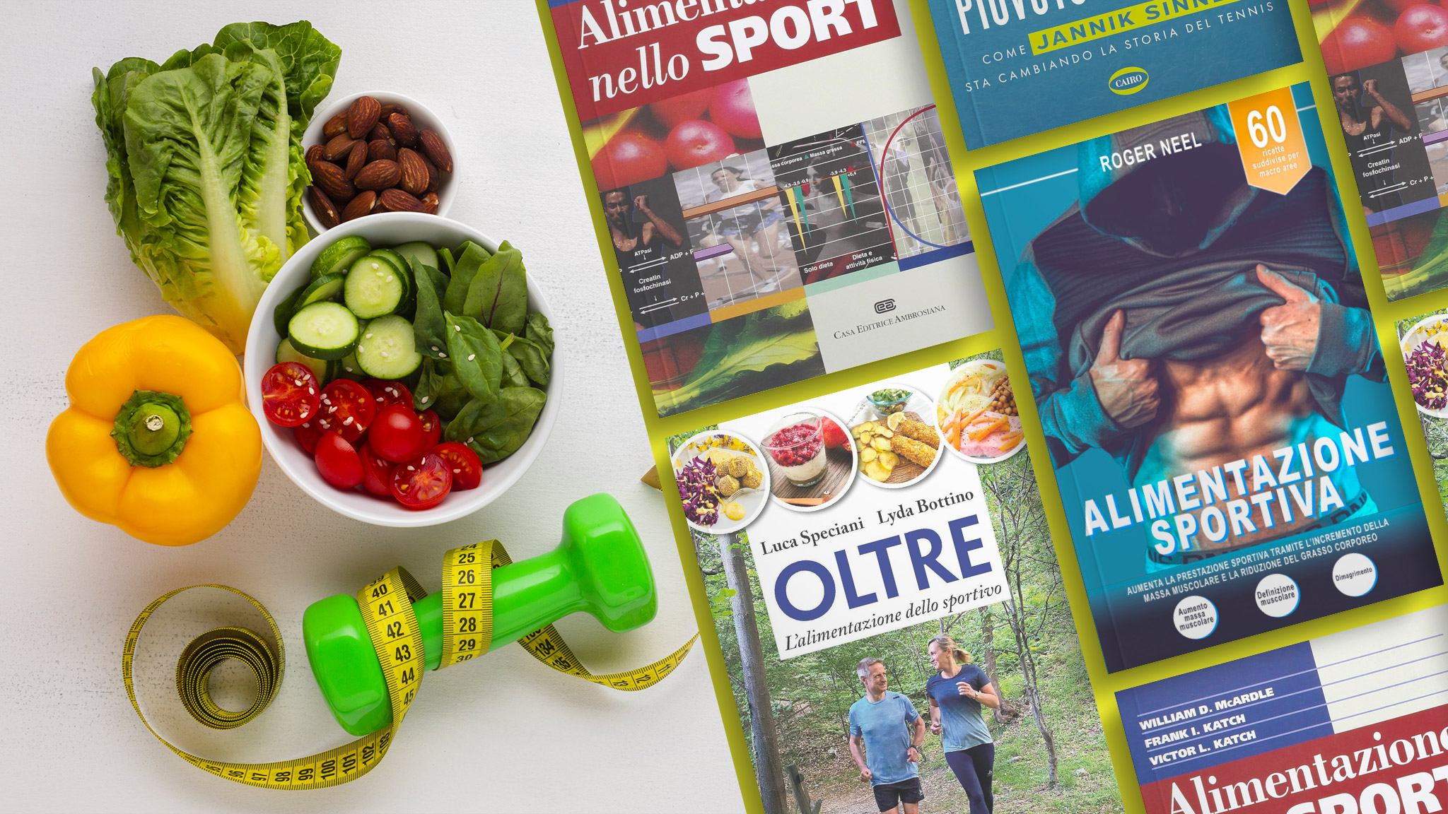 Dieta e sport: 5 libri che rivoluzioneranno la tua alimentazione