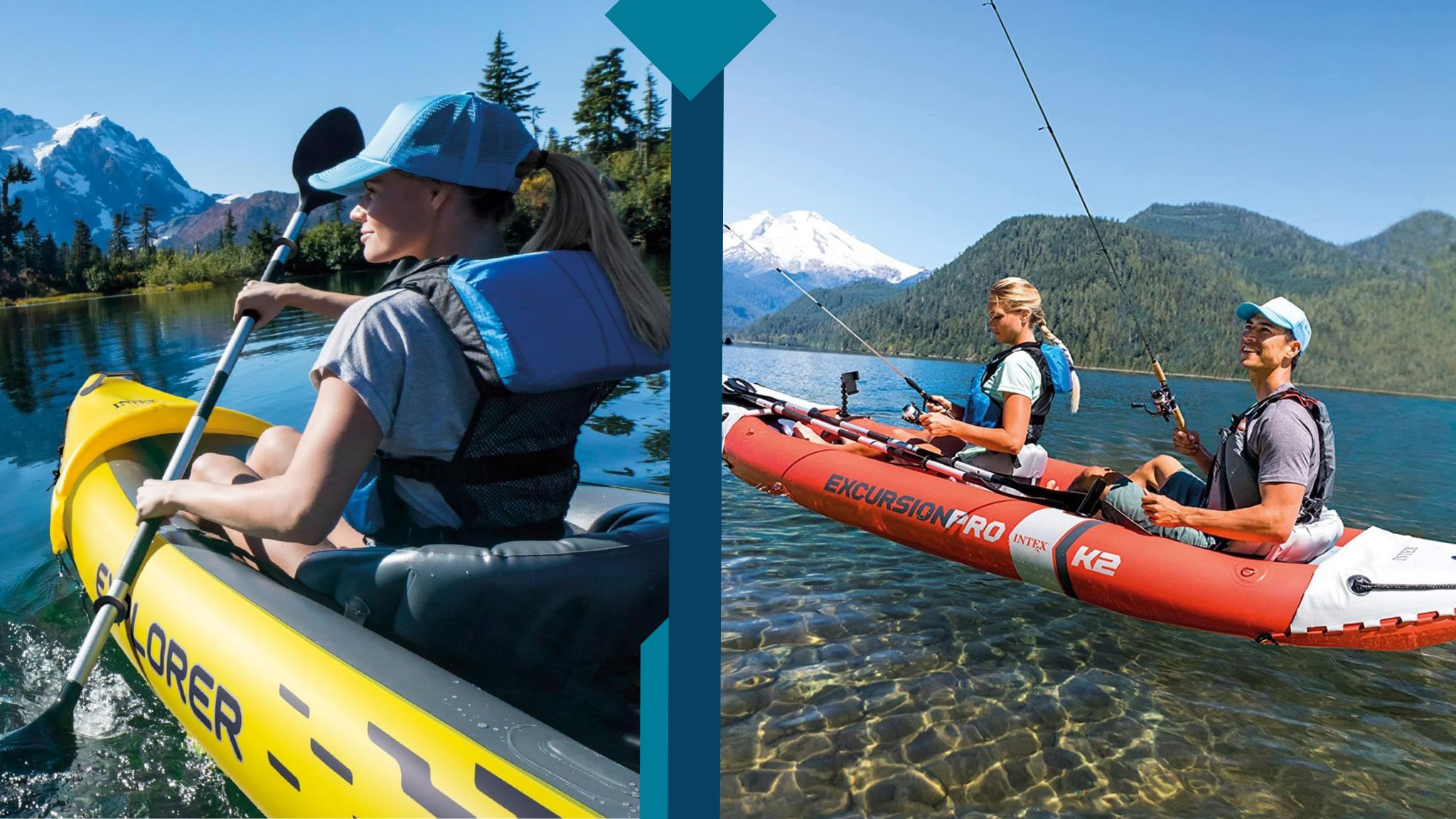 Kayak gonfiabile: 5 modelli più pratici da portare ovunque
