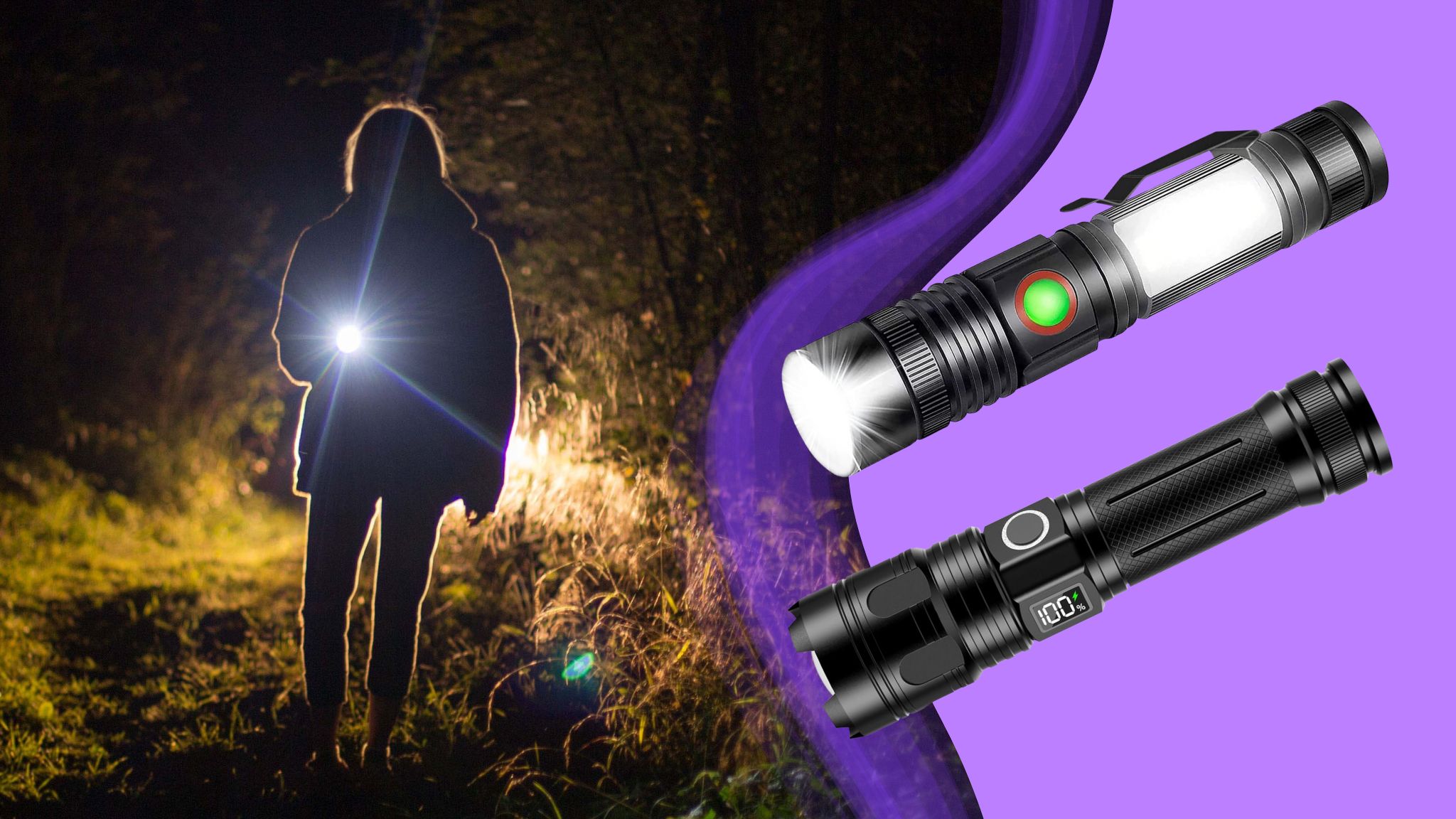 Torcia LED ricaricabile: una luce potente sempre a portata di mano
