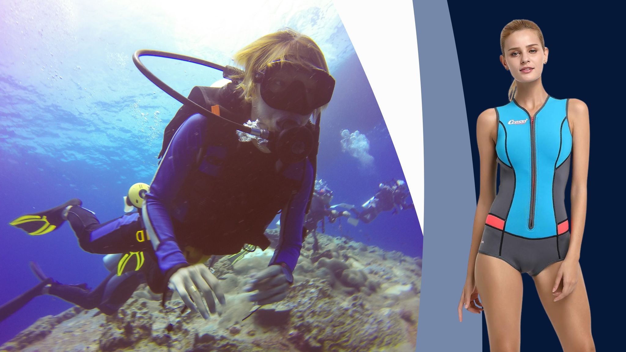 Le migliori mute da sub femminili per snorkeling e immersioni profonde