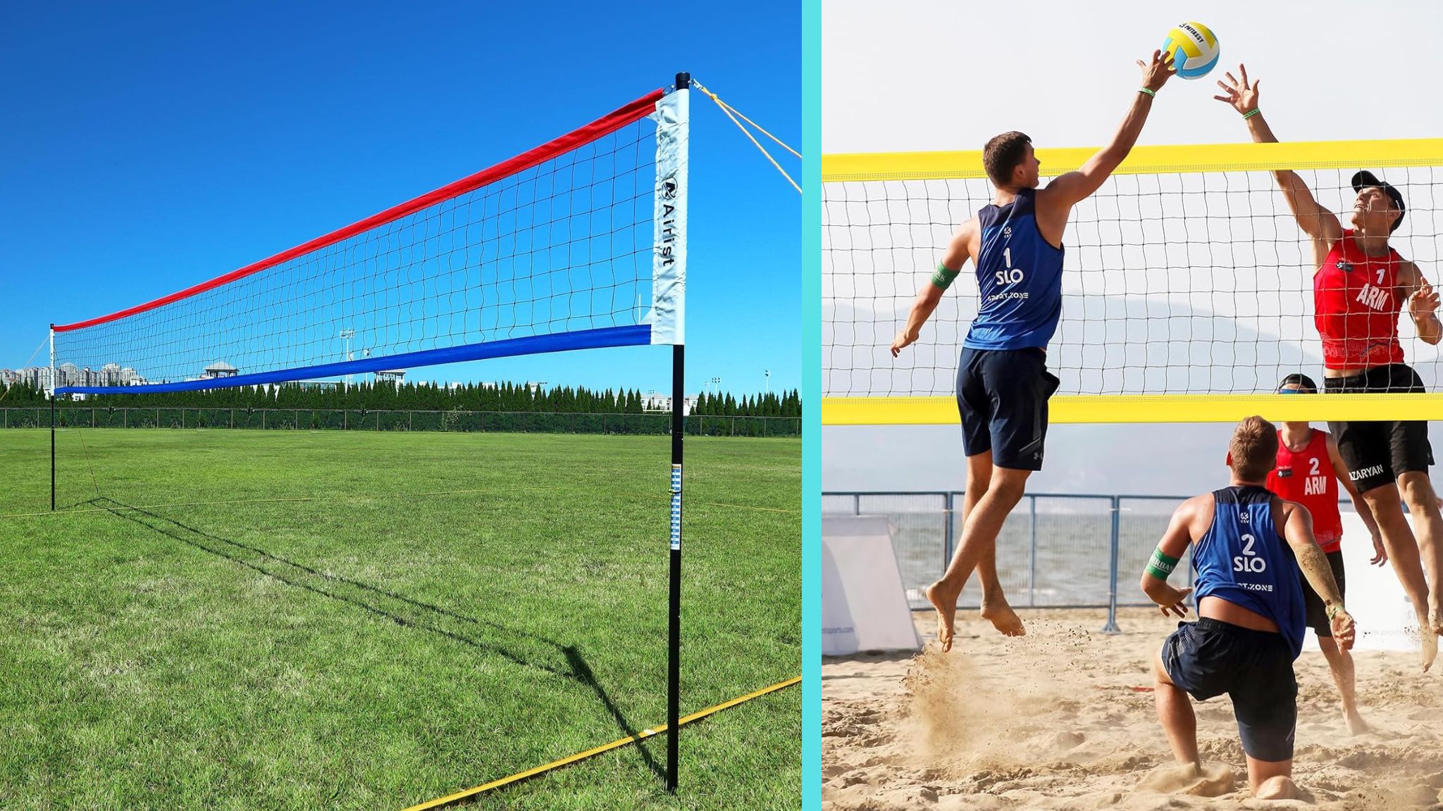 Reti da pallavolo portatili: le migliori a montaggio rapido per giocare ovunque