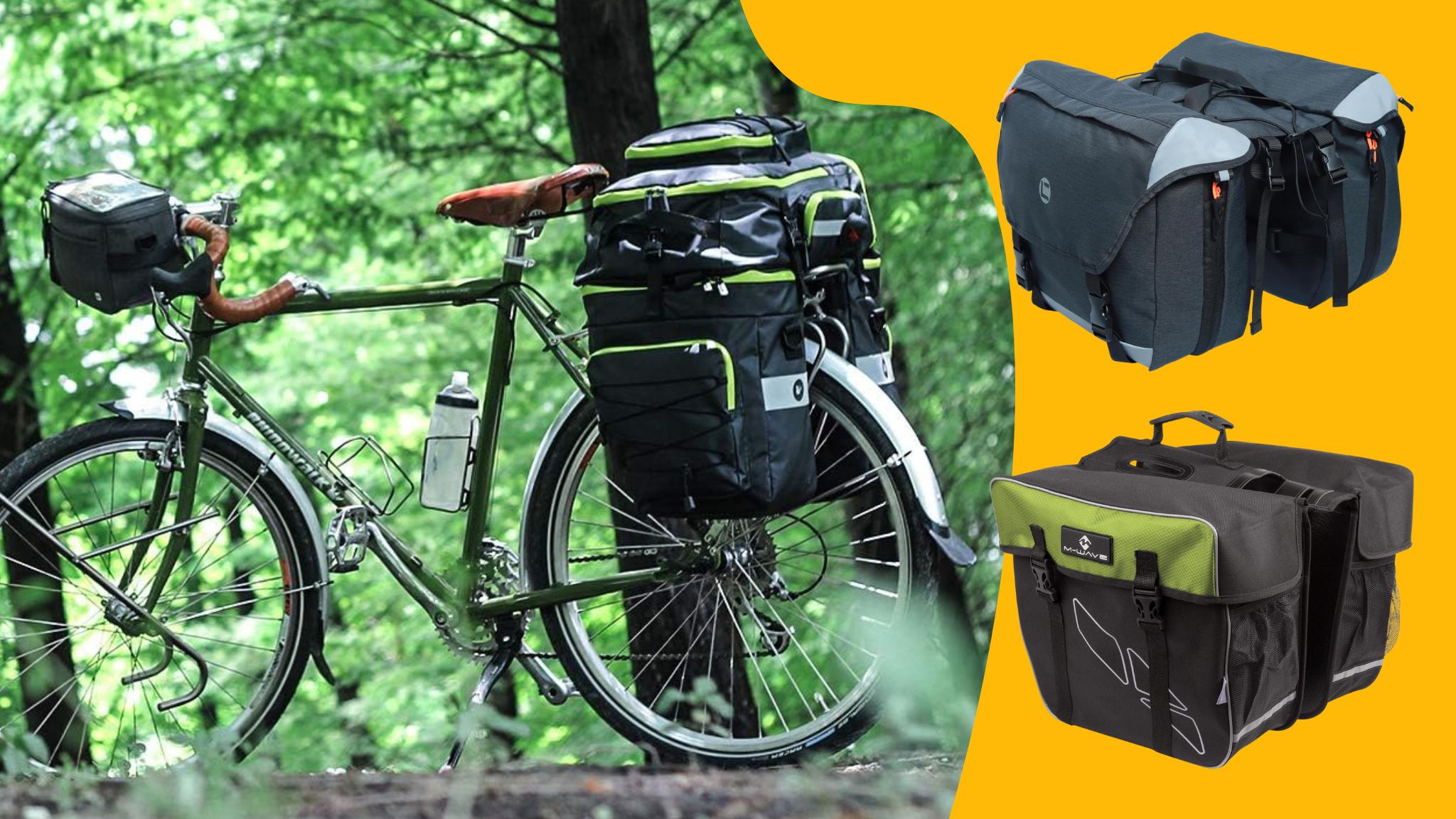 5 Borse bicicletta capienti e leggere per cicloturismo e spostamenti quotidiani